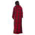 Snuggs Wearable Monk Red Checkered